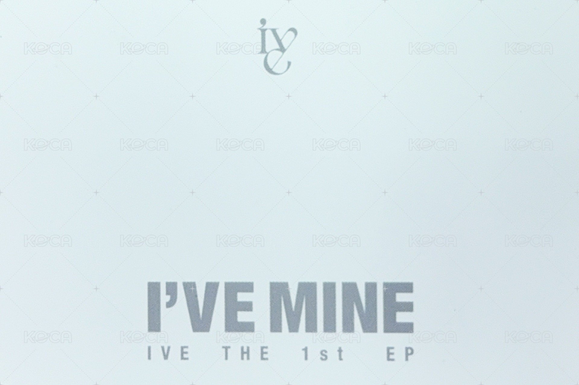 I'VE MINE 船特 特典卡 特別版船特 背面