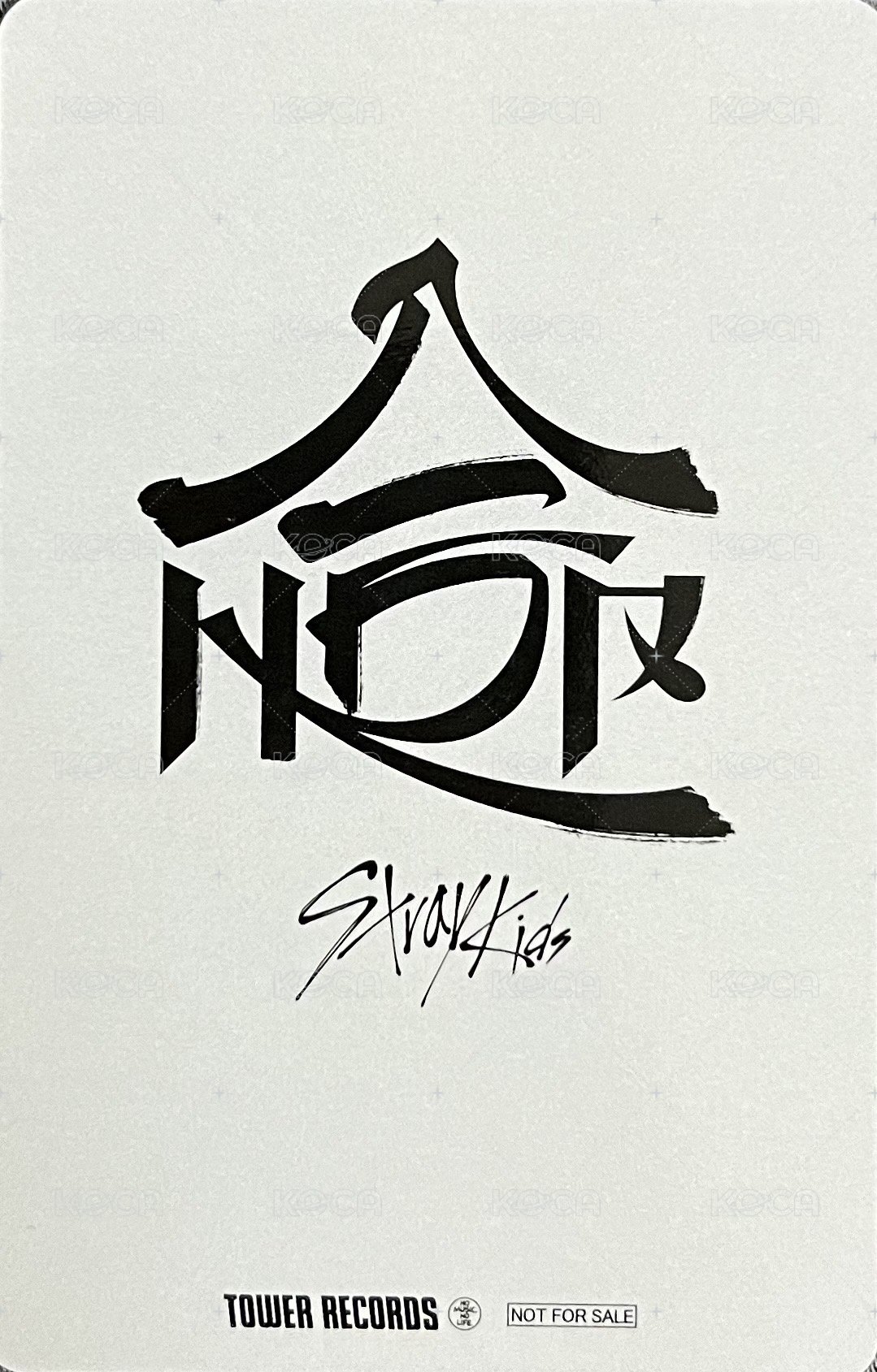 合(HOP) 塔店 特典卡  背面