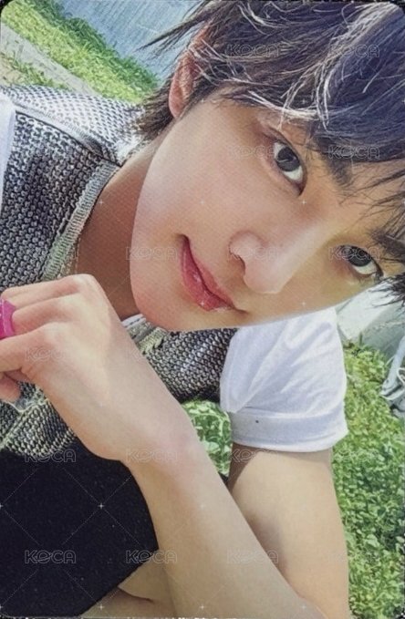 迷一 日咖 預售 特典卡  正面