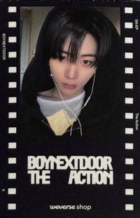 The Action wvs 預售 特典卡 單封版 膠卷