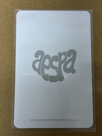 aespa Karina 柚子 ctmi 隨機卡 粉版柚