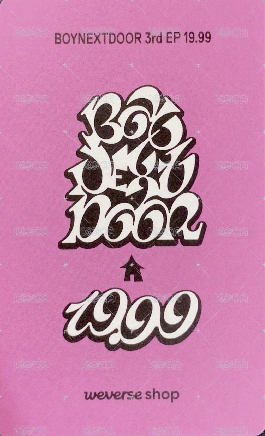 19.99 wvs 特別禮 特典卡 2 背面