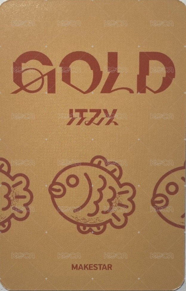 GOLD ms 9.0 簽售卡 鯛魚燒 背面