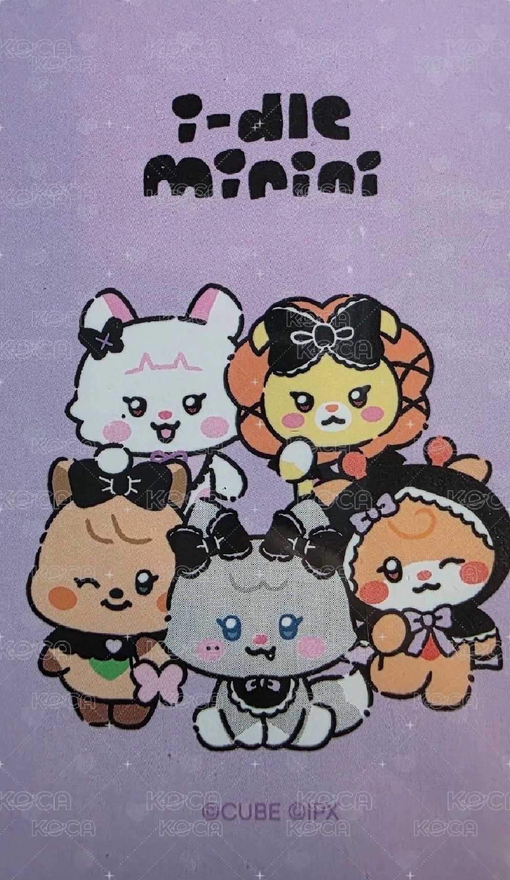 We are cube 滿額卡  背面