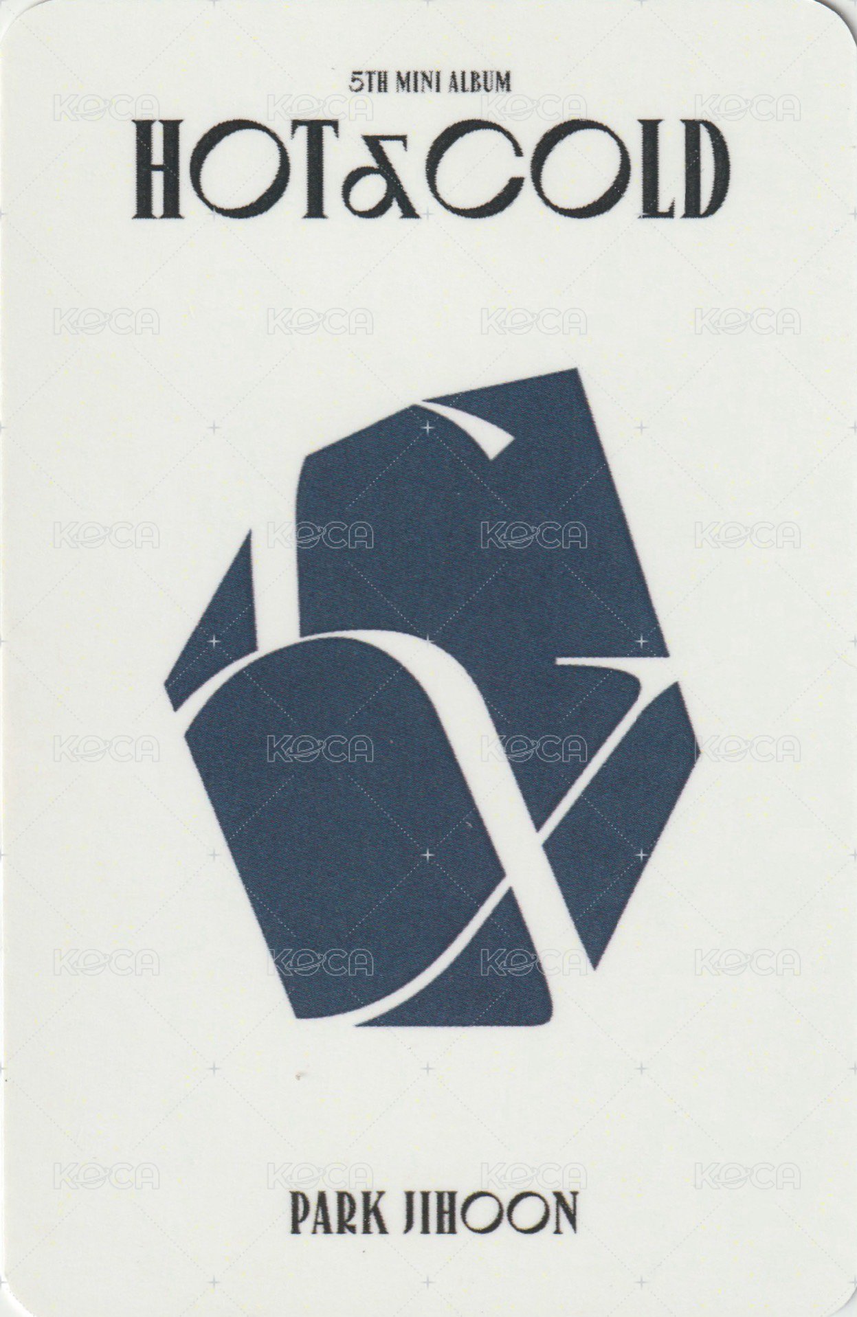 5th MINI jjmuze 簽售卡  背面