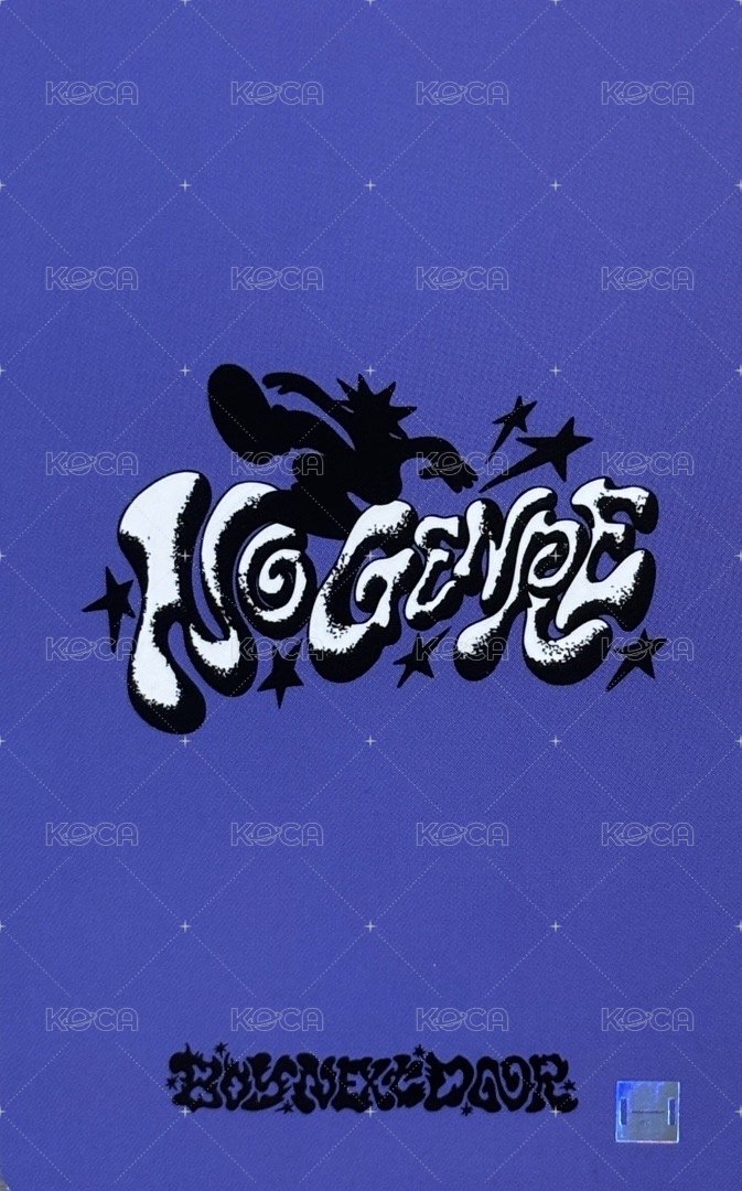 No Genre ma 幸運卡 1 背面