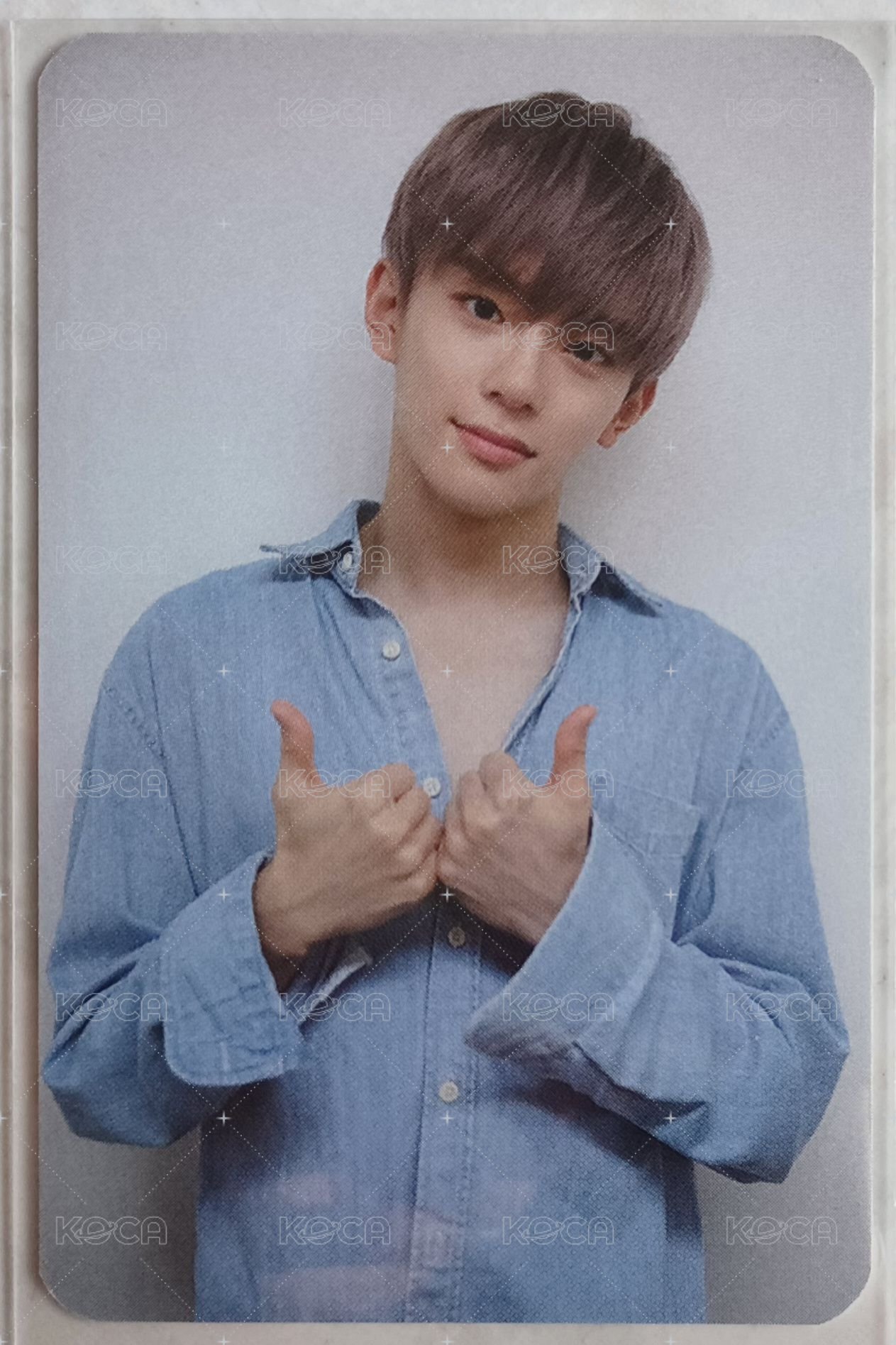 FACE US mmt 特典卡  正面