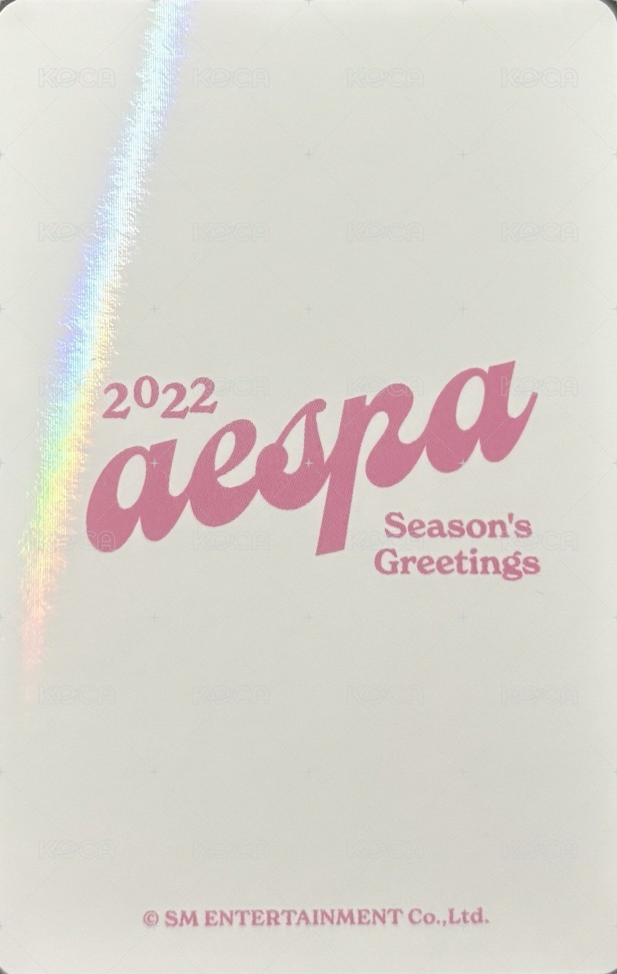 2022年曆 年曆卡 2022台曆固配閃卡寧 背面