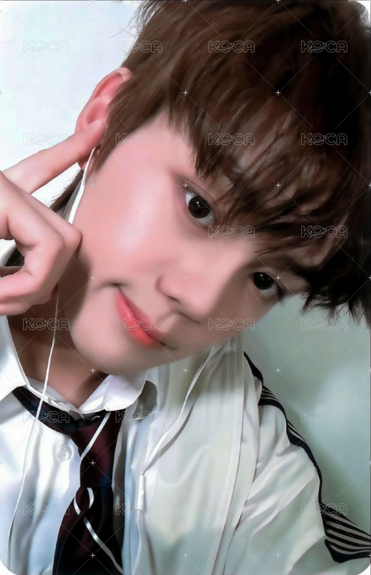 迷二 mp 特典卡 耳機 ver. 正面