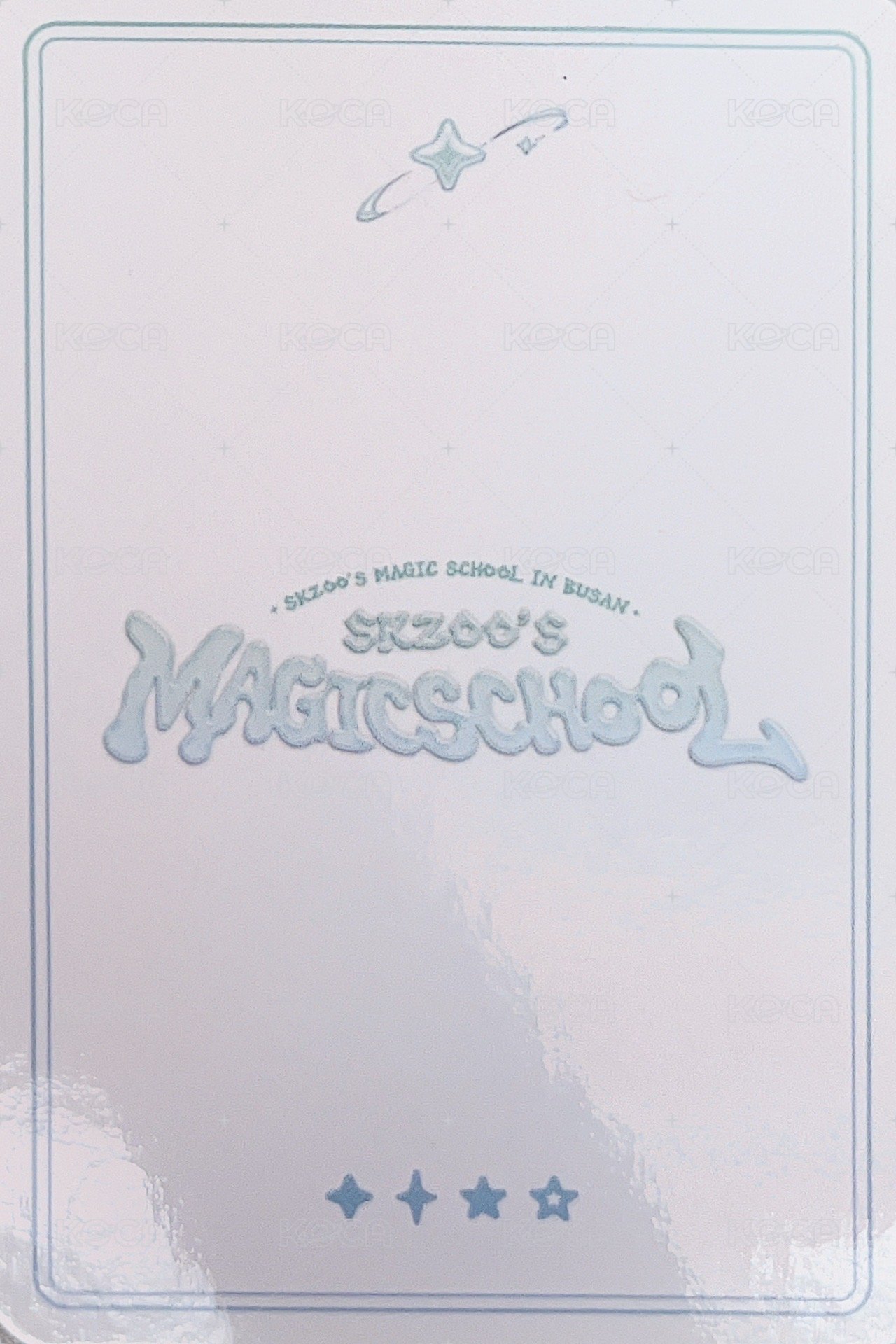 4th FM 釜山快閃店 周邊卡 娃用椅子 背面