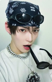 正規一 am 特典卡 墨鏡 ver.