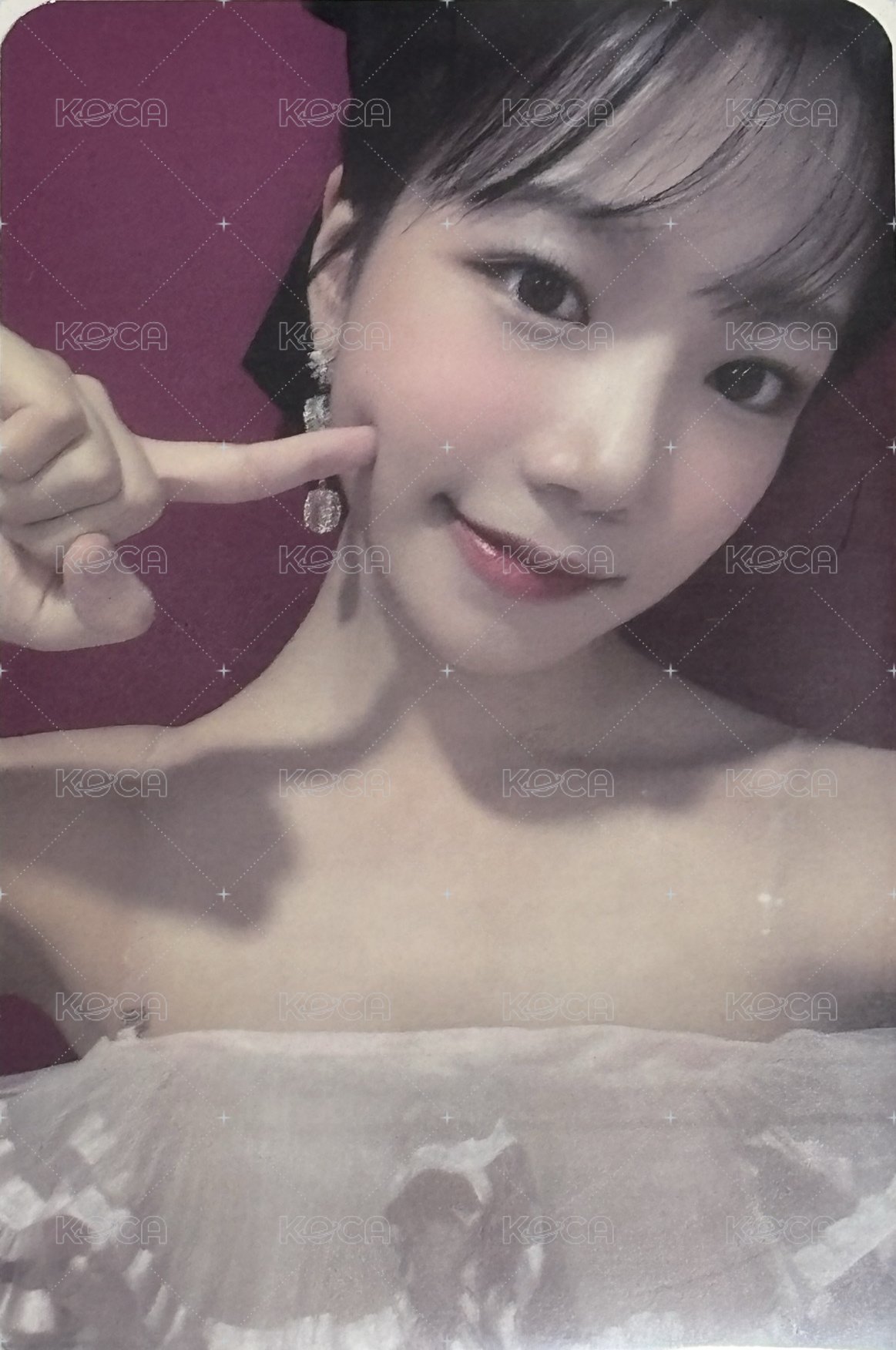 GLASSY 新那拉 特典卡  正面