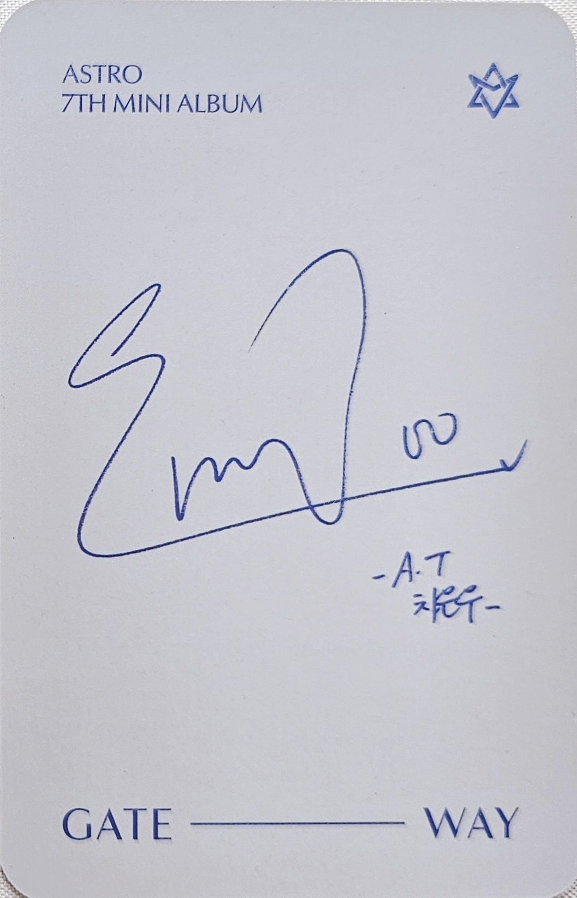 迷七 專輯卡 Another World ver. 背面