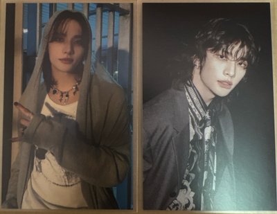 Stray kids 黃鉉辰 合(HOP) hmv A版 B版 幸運卡 