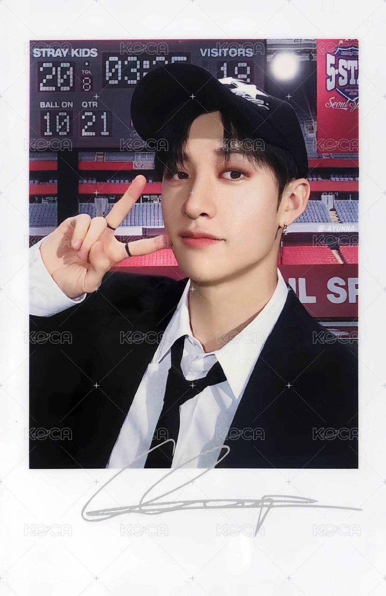 1st 日本巨蛋巡迴 滿額卡 首爾場線下滿額拍立得 正面