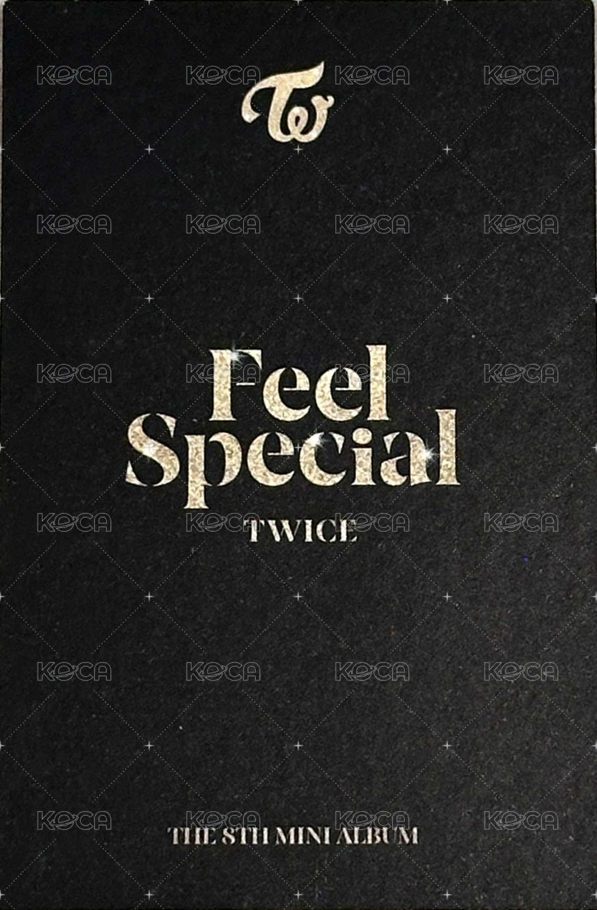 Feel Special 專輯卡  背面