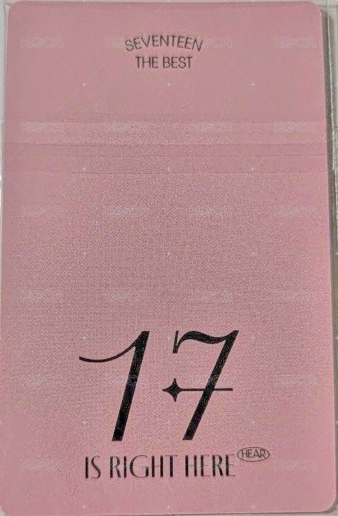 精選專 日咖 特典卡  背面