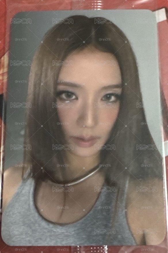 Jisoo K4簽售卡