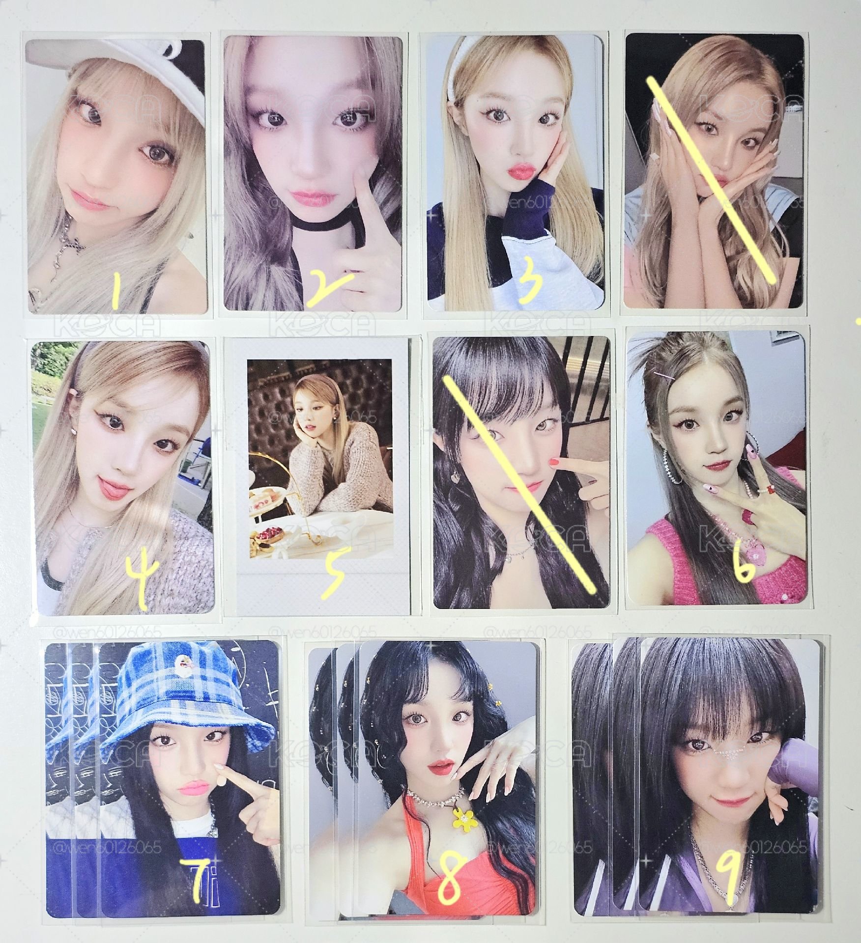 【 雨琦Yuqi🐶 】琦 I SWAY 特典 專卡 年曆卡ms10