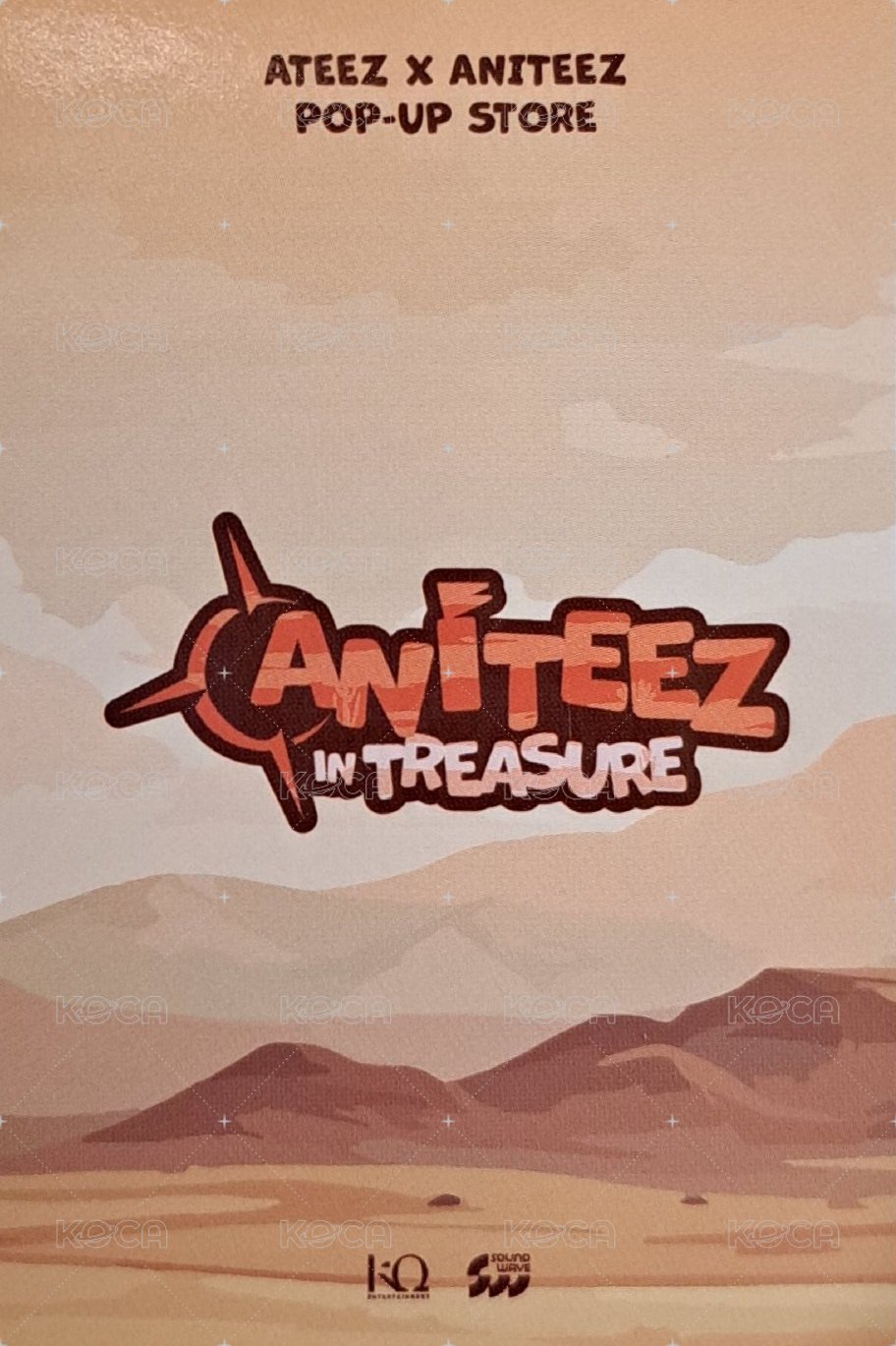 ANITEEZ IN TREASURE 滿額卡 10萬滿額 背面