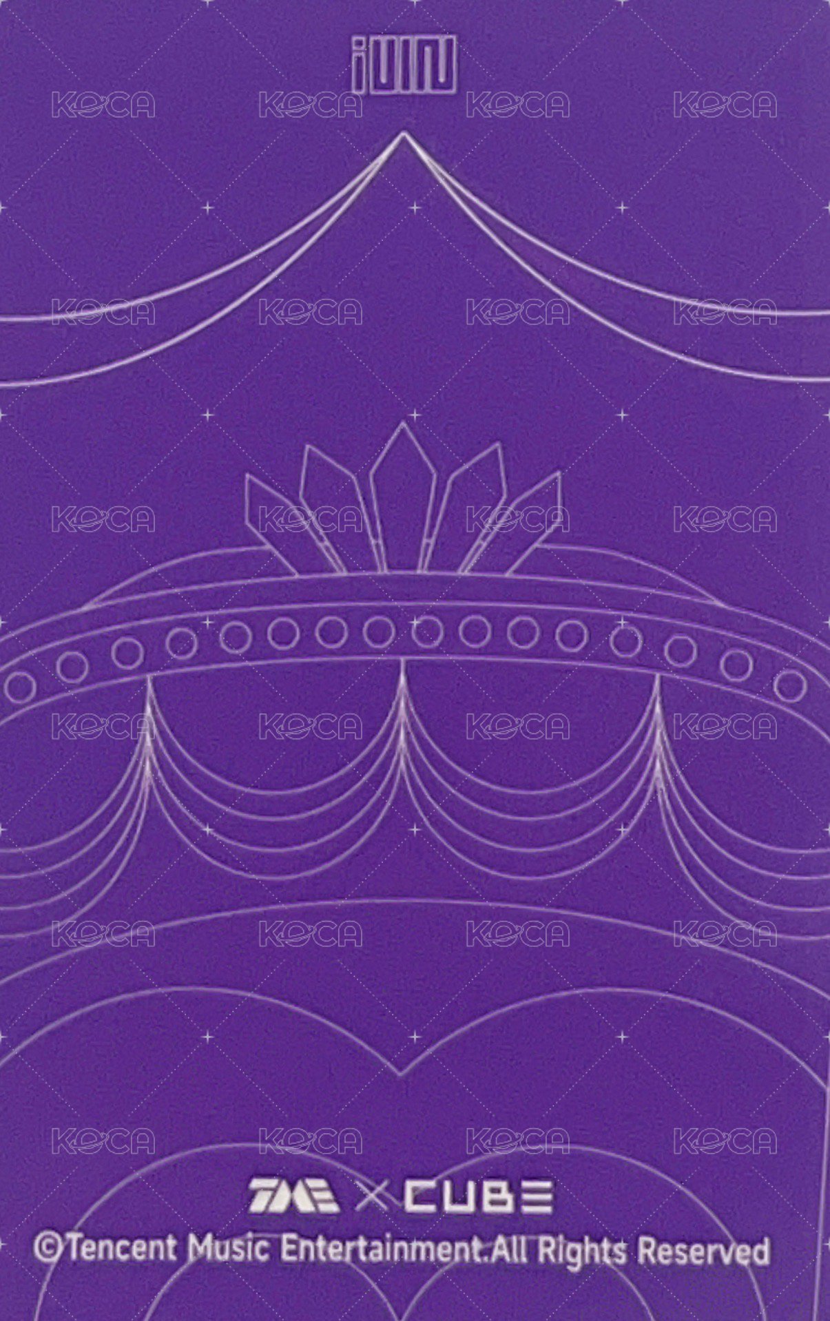 QQ音樂 星光卡 3星 2.0 背面