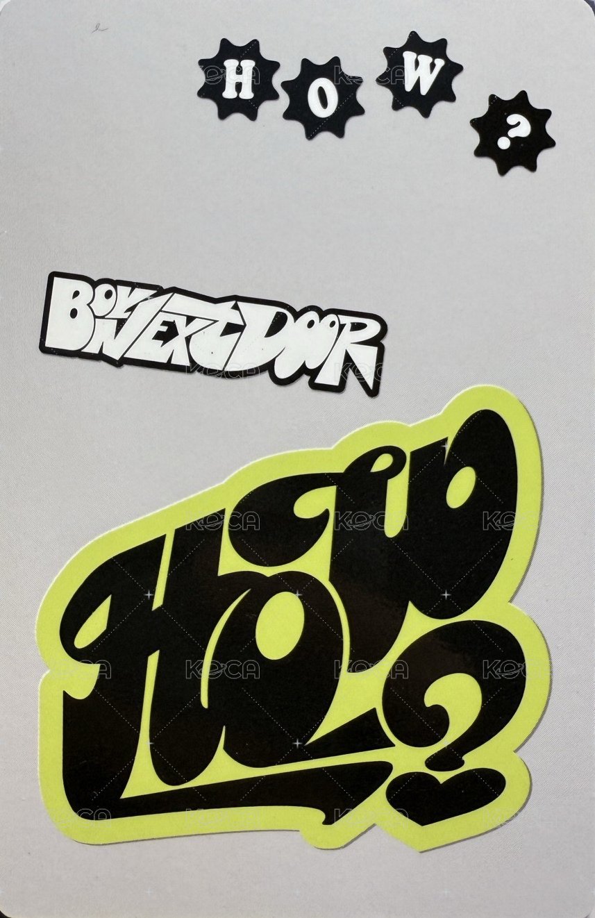 HOW? km蝦皮 2.0 簽售卡 4 背面