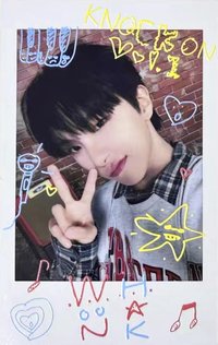 Knock On 巡迴 隨機卡 日巡 塗鴉 拍立得