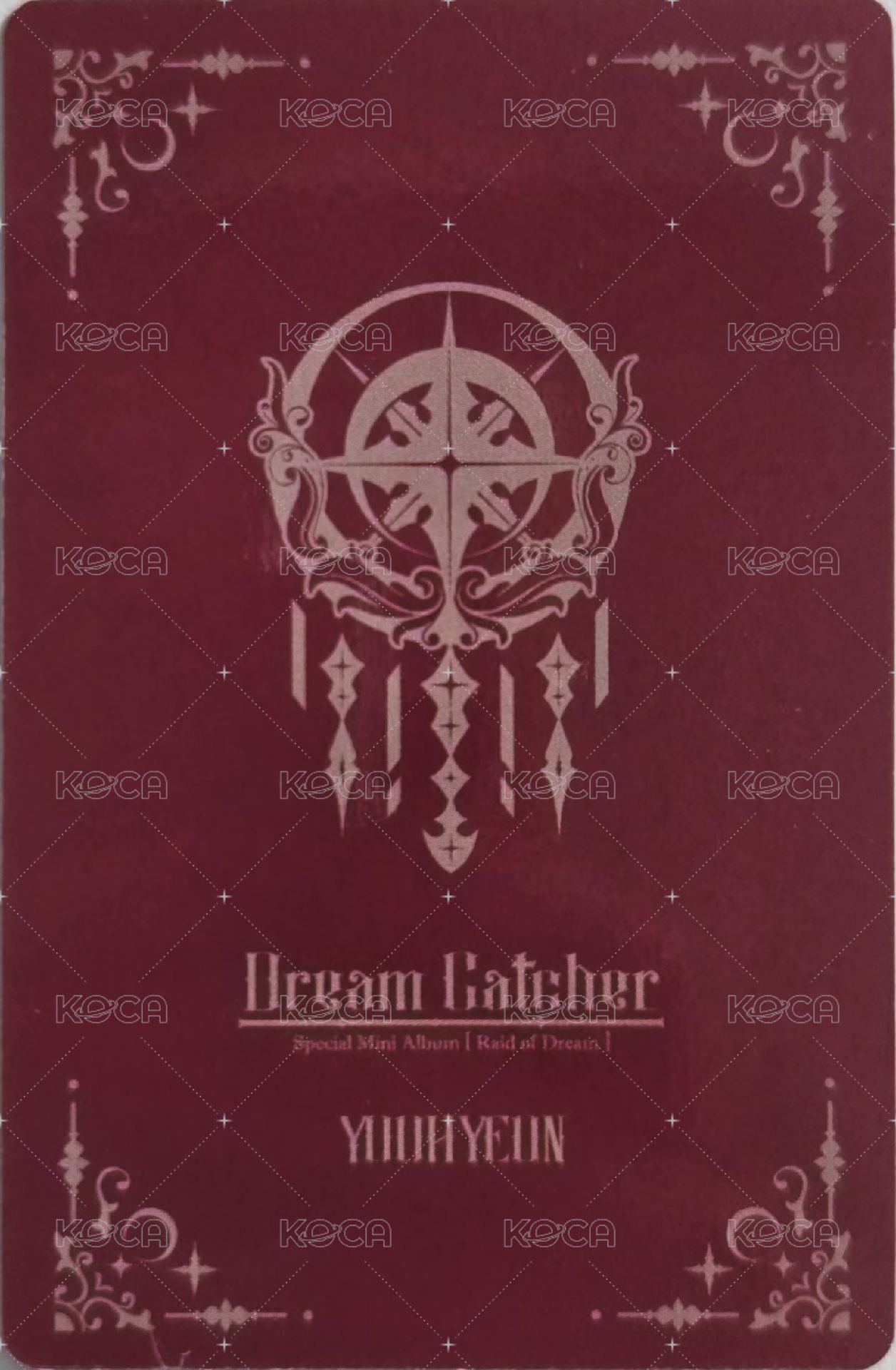 特別一輯 專輯卡  背面