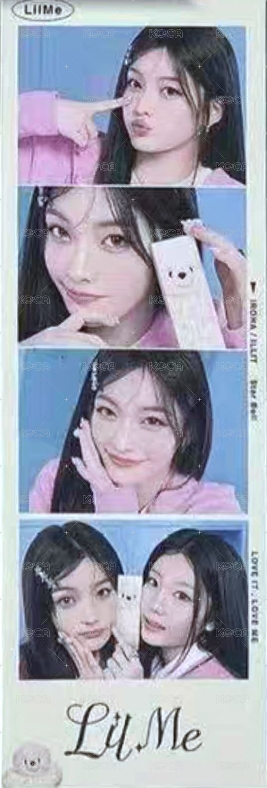 人生四格卡 美瞳代言羽 正面