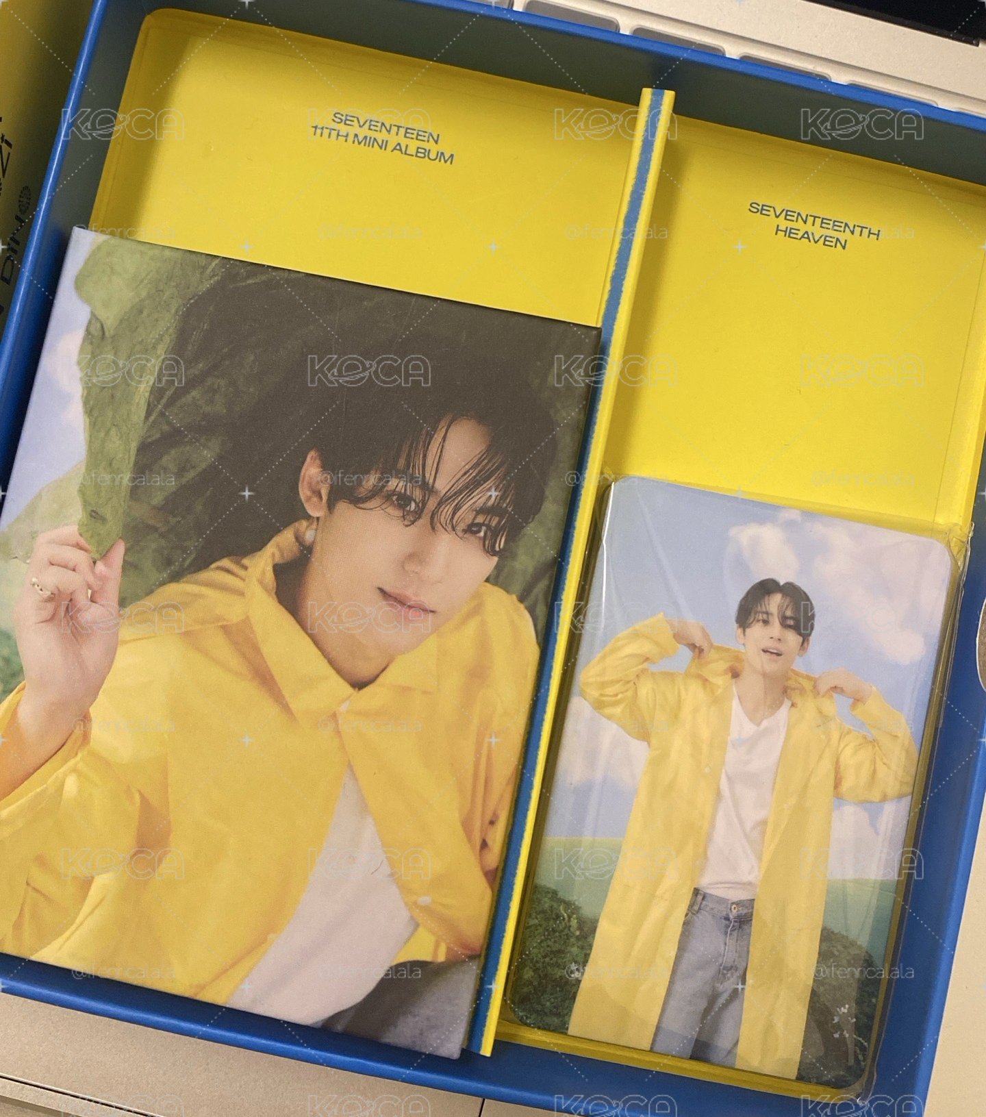 SEVENTEEN 迷11 seventeenth heaven 雨衣克拉盤空專 奎