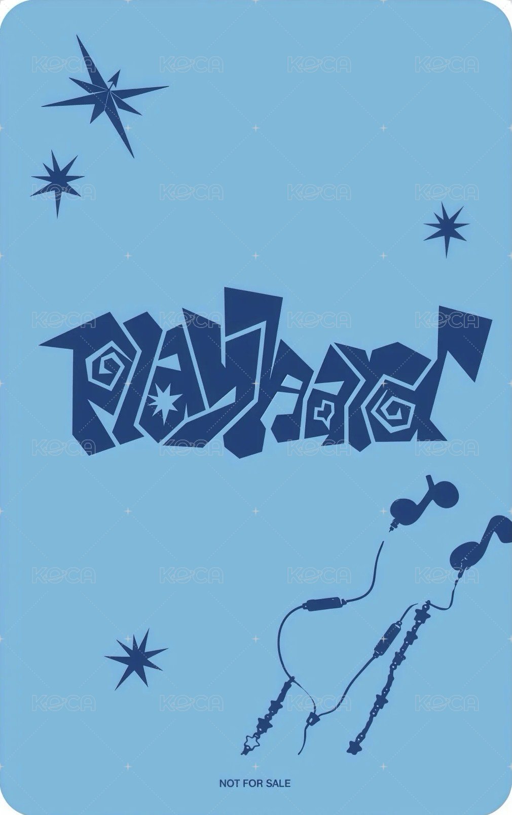 Play Hard Lotte Duty Free 樂天 特典卡  背面