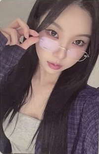 ACT LIKE THAT Plus Chat 特典卡 眼鏡 ver.
