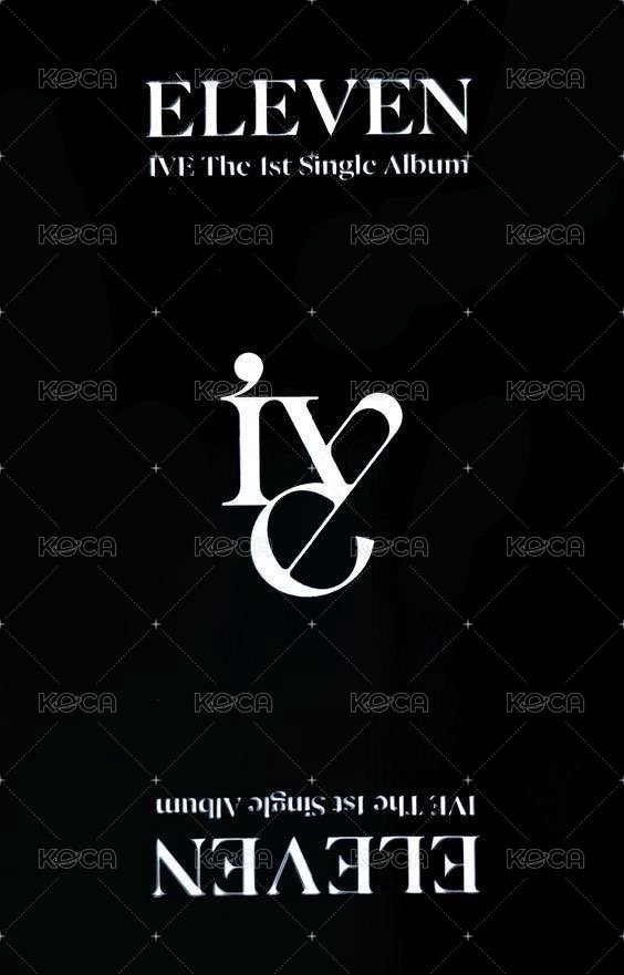 ELEVEN 專輯卡 黑版 背面