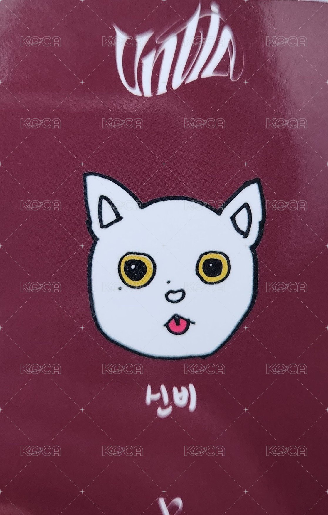 迷四 打歌卡 第三周 背面