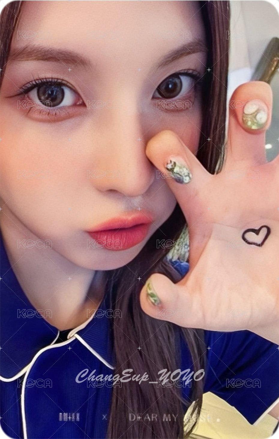 仲夏夜 dmm 簽售卡 雙面卡 背面