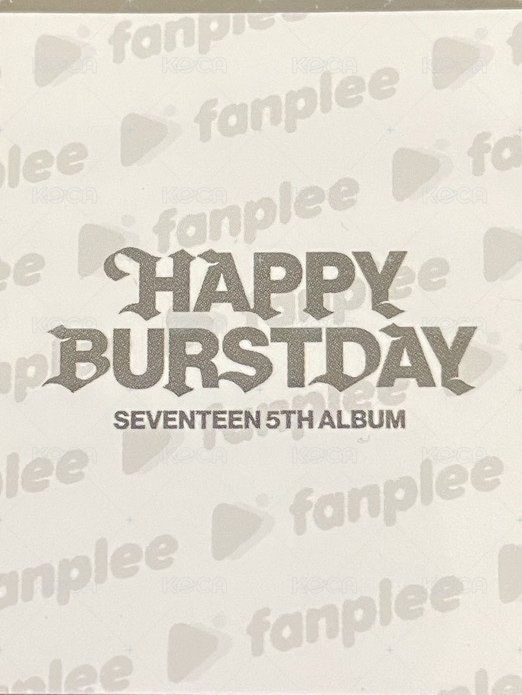 正五 fp 證件照 特典卡  背面