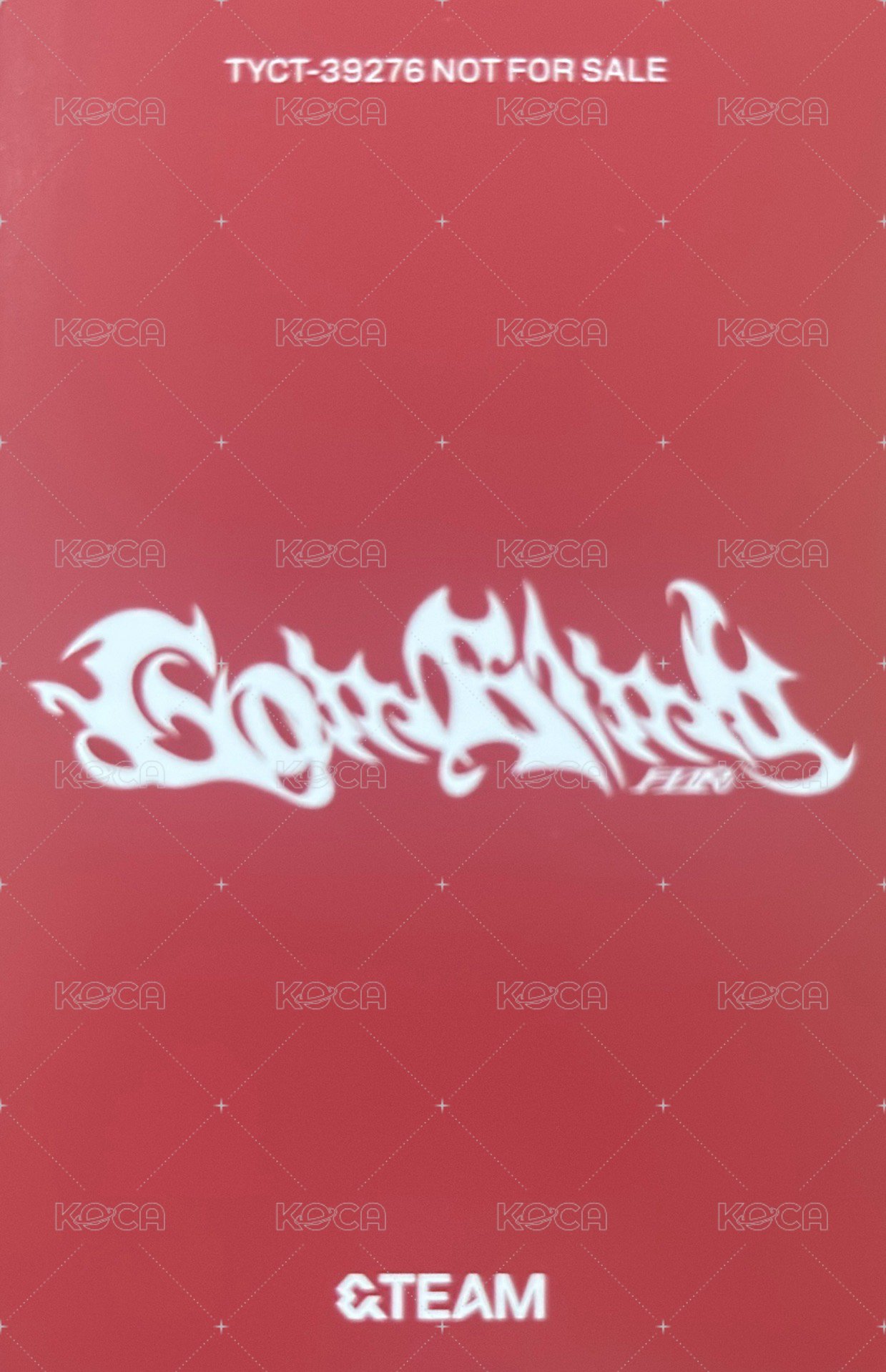 月狼 專輯卡 雙人卡 JO&Fuma 背面