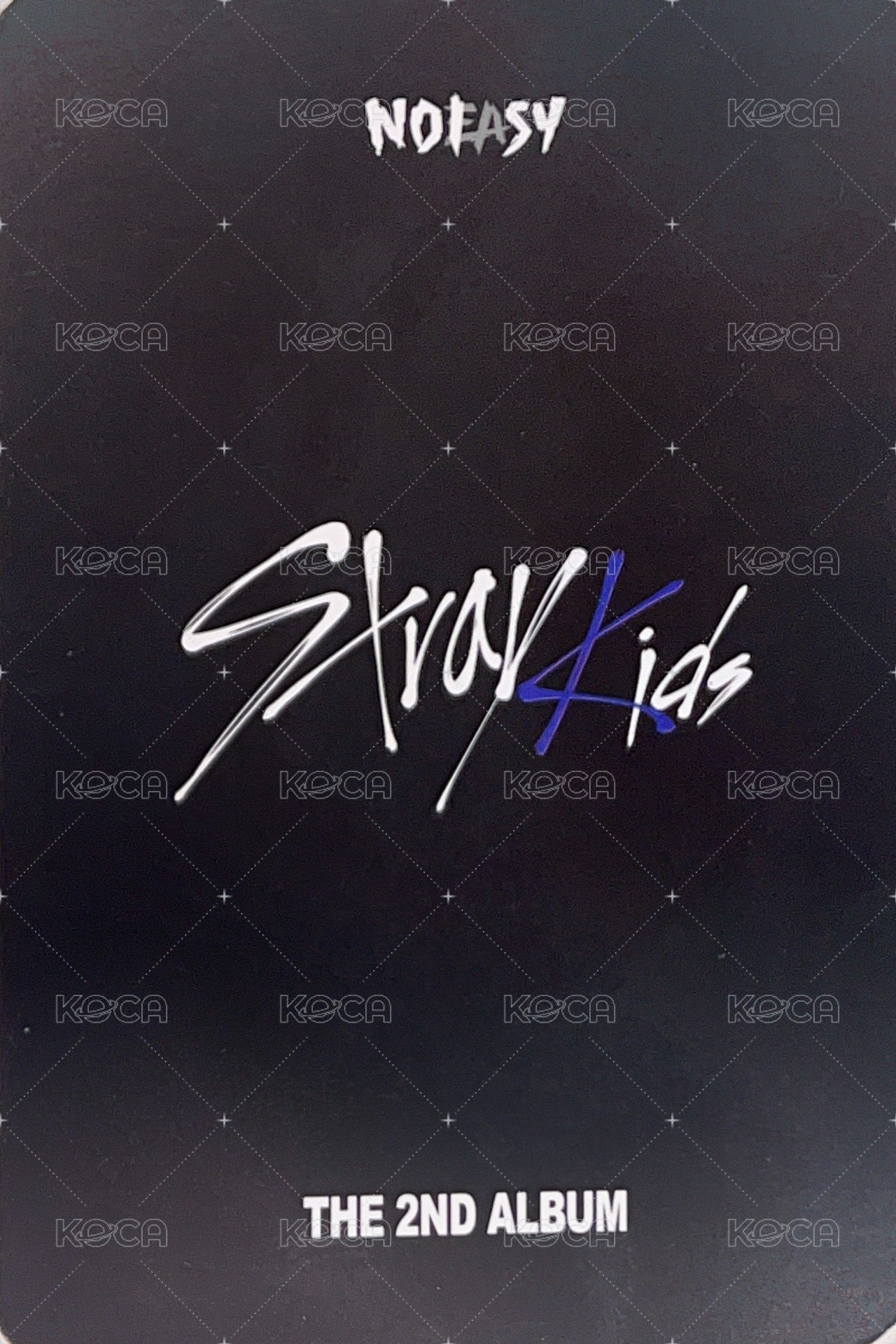 NOEASY am 特典卡  背面