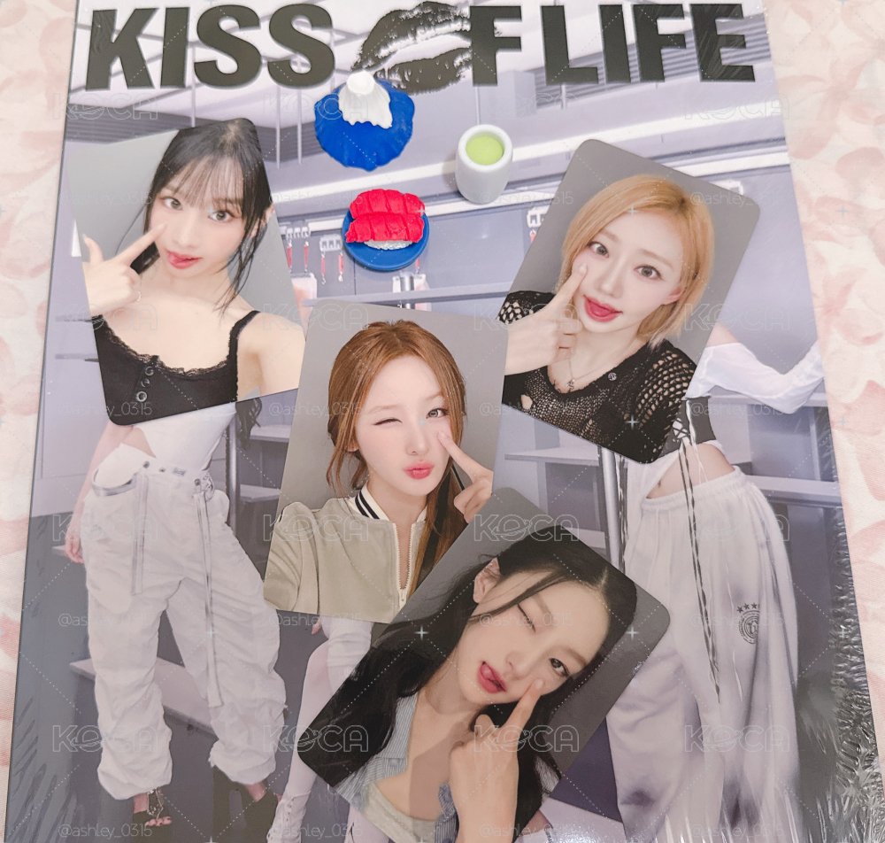 aminths 專拍 KISS OF LIFE 小惡魔哈努 一卡一專