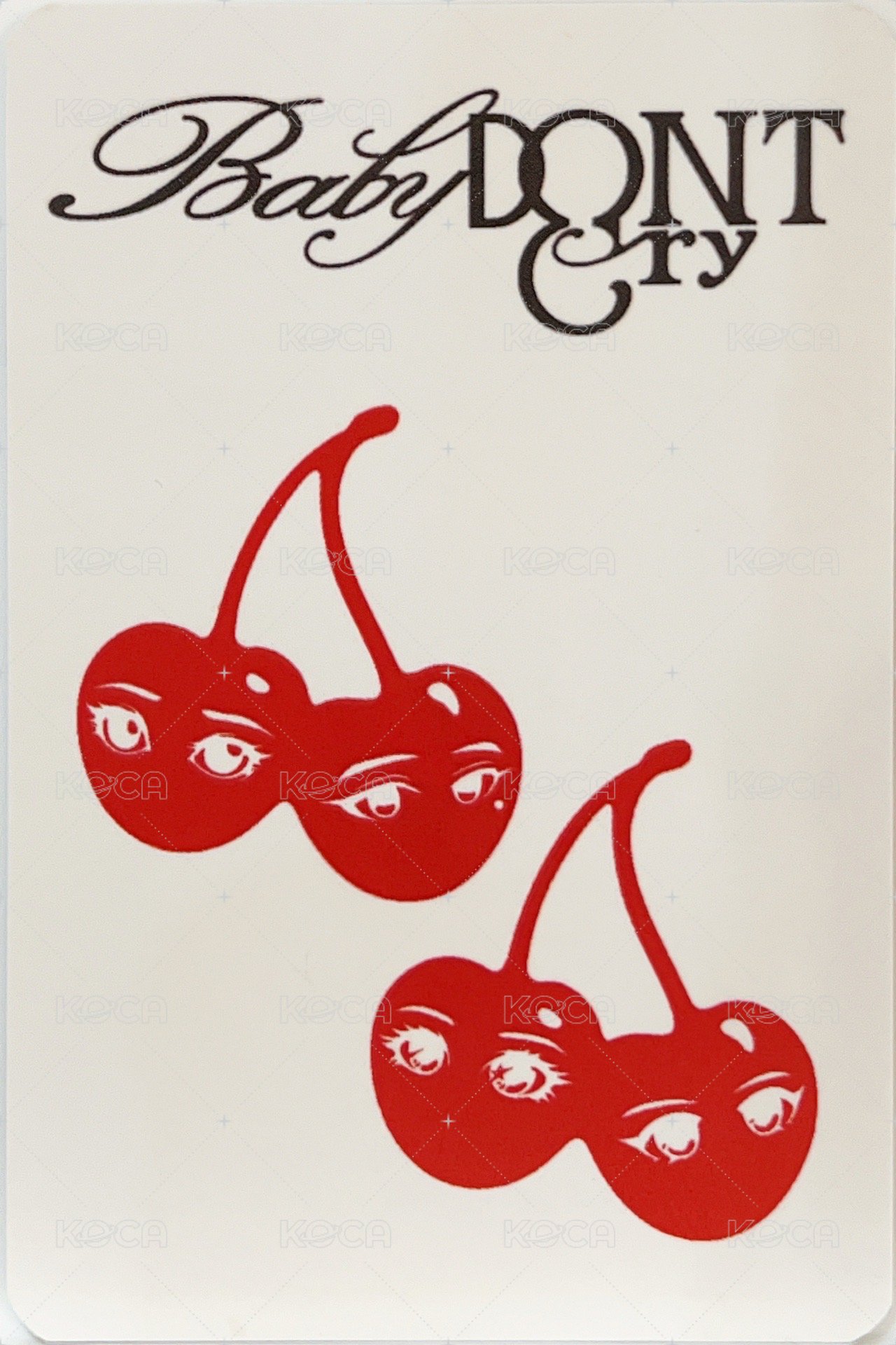 F Girl 打歌卡 5.0 背面