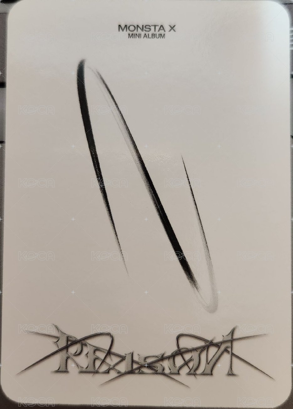 迷你13輯 專輯卡 雙人卡 背面