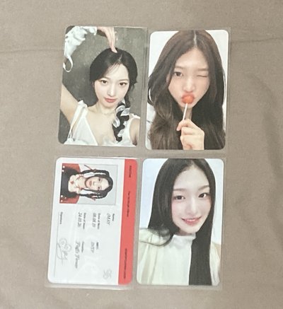 May出道專專卡、ID卡 Minami出道專專卡、EL特典 四張一起出不拆