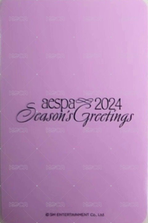 24年曆 dmm 特典卡 柚 背面