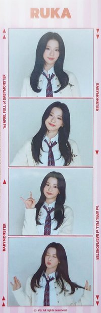 一週年寫真書 yg 人生四格卡 