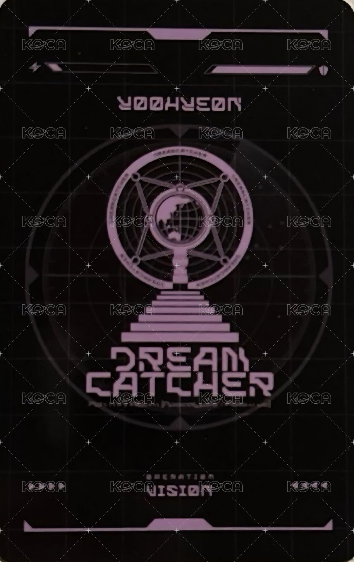 迷你七輯 專輯卡 (電子專專卡) 背面