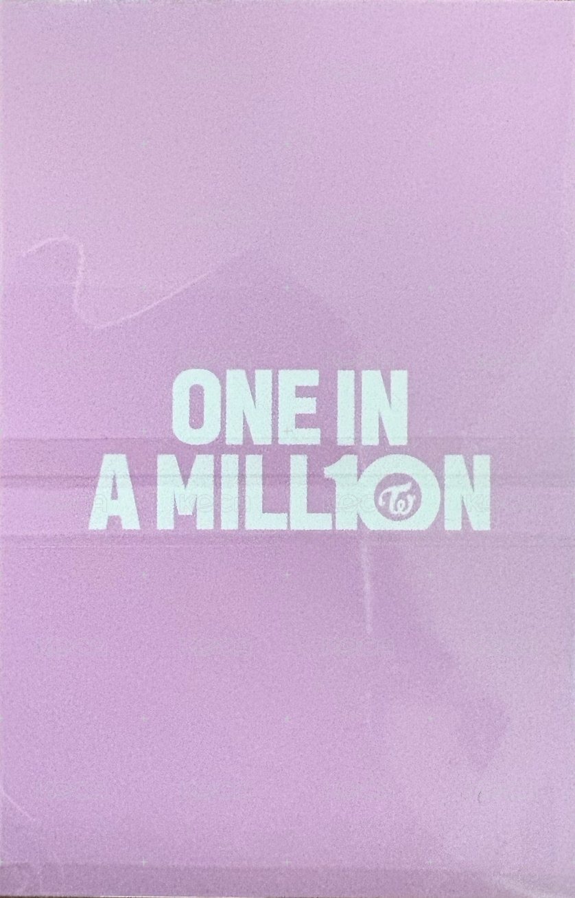 十週年電影 電影卡  背面