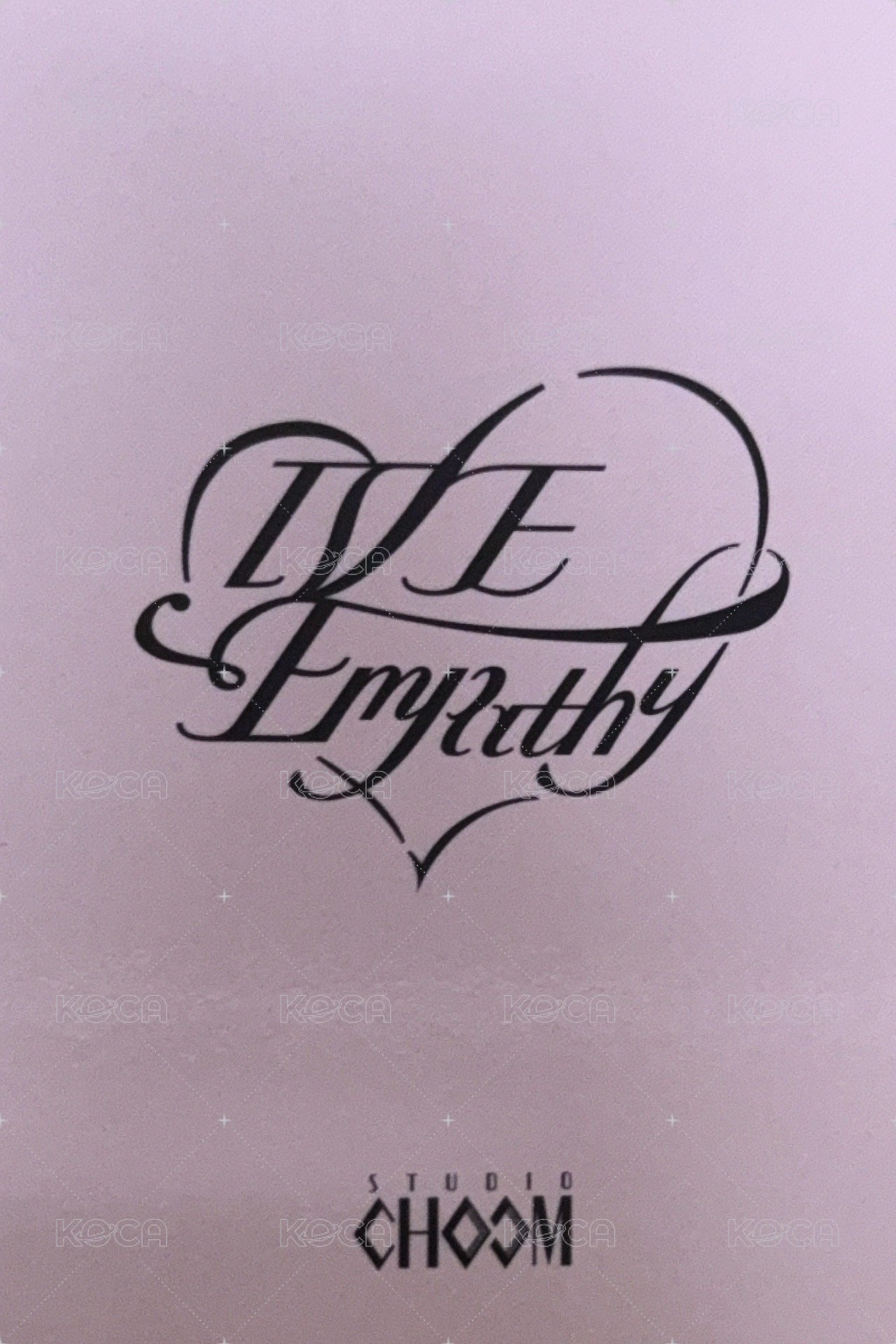 IVE EMPATHY wm 特典卡 2/studio choom 背面
