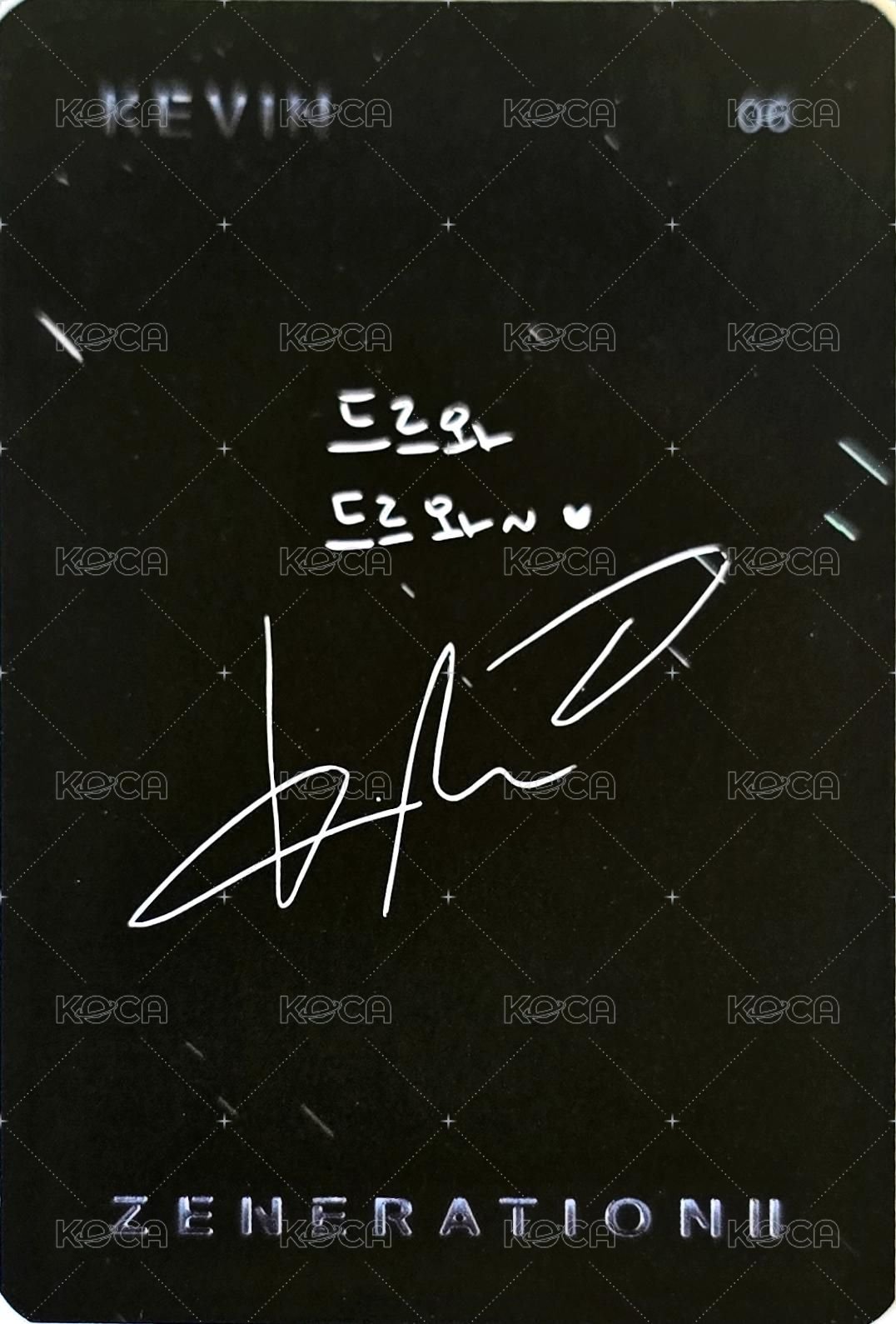 THE BOYZ WORLD TOUR : ZENERATION Ⅱ 隨機卡  背面