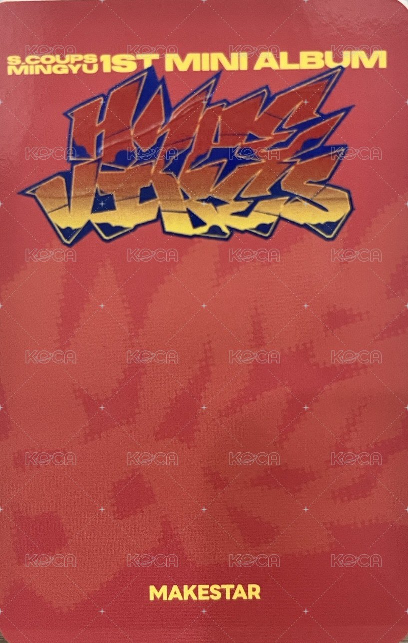 HYPE VIBES ms PB 特典卡  背面