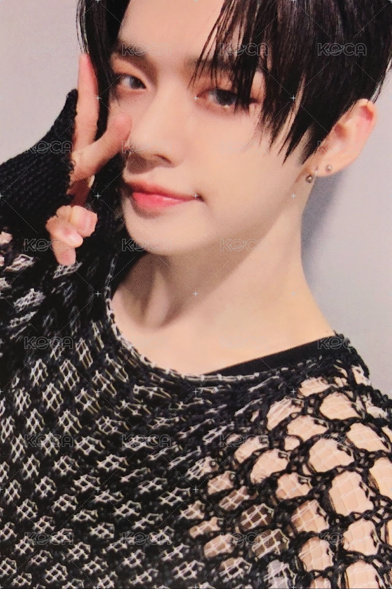 正二 yzy 3.0 簽售卡  正面